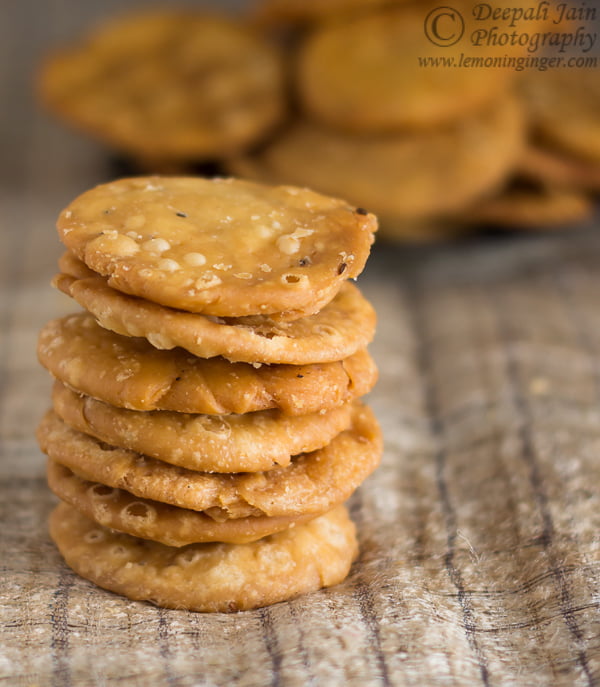 Mathri | Indian Flaky Biscuits