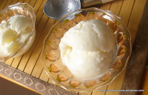 Tender Coconut & Mint Ice-Cream