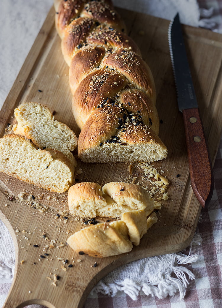 Whole Wheat Challah (Braided Bread)