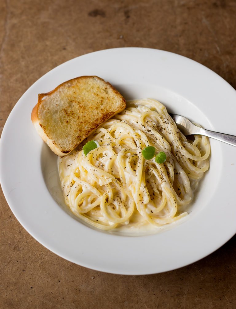 Cheese Sauce Pasta — Lemon in Ginger