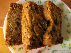 Eggless Xmas Fruit Cake