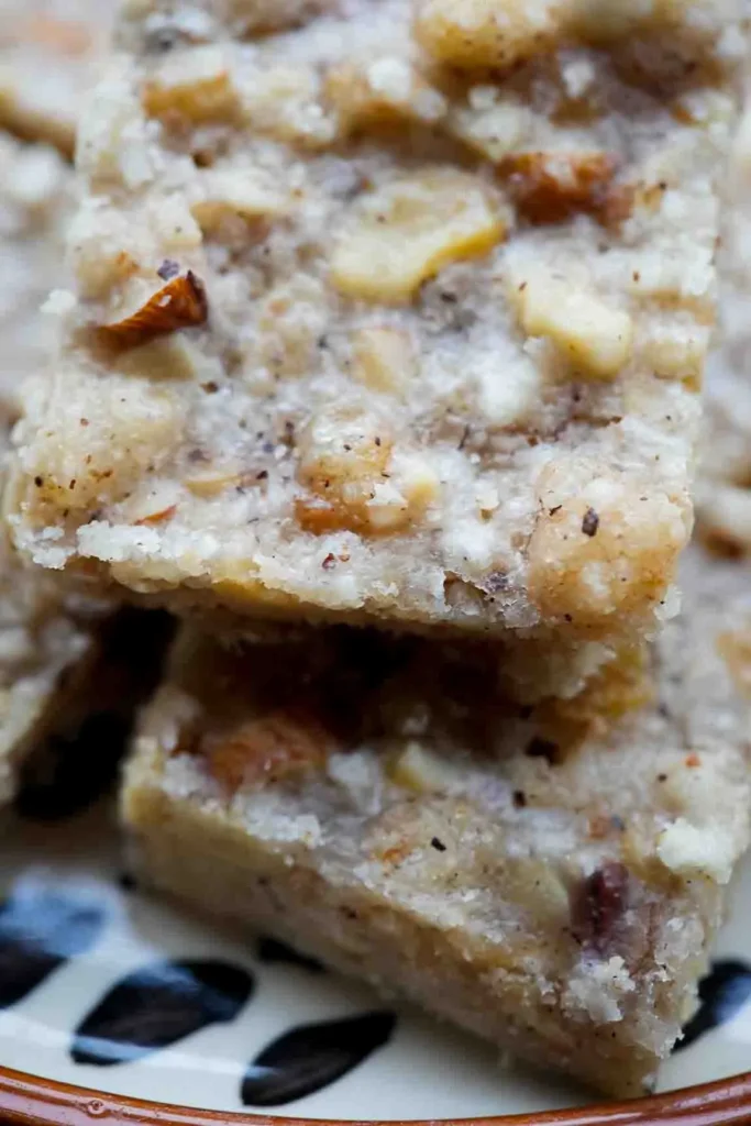 Healthy winter gond panjiri prepared at home