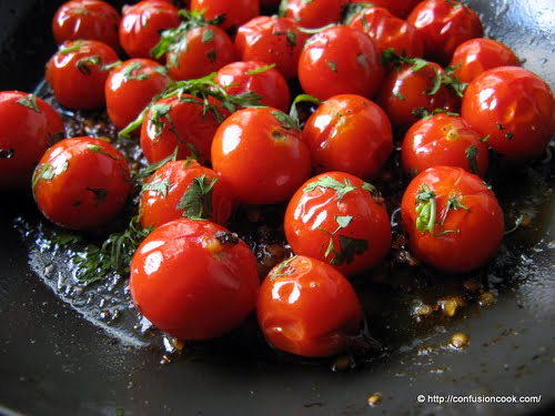 Roasted Herb Tomatoes