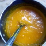 Eggless Mango Cake with Mango Sauce