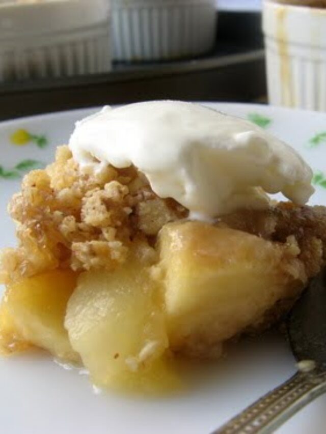 Apple and Pear Crumble Recipe