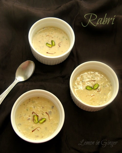 Rabri | Basundi | Khurchan | Evaporated Milk & Dry-Fruits Pudding