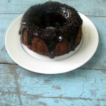 Eggless Triple Chocolate Mini Bundt Cake