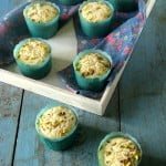 Eggless Mawa Cupcakes with Pistachios