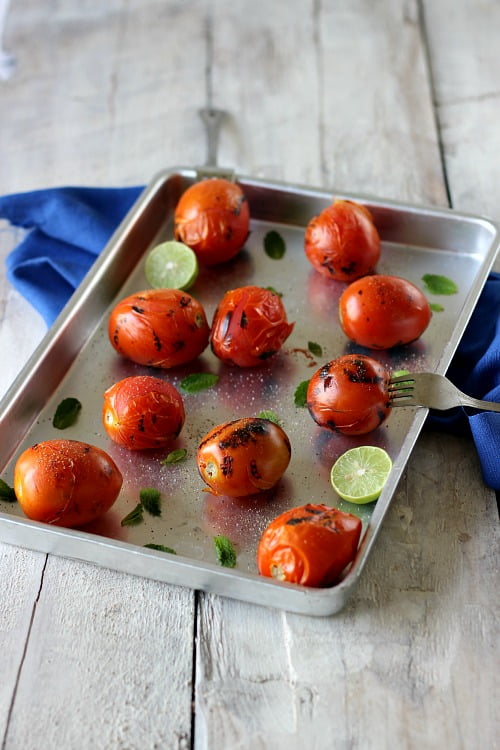 Blanched Tomatoes