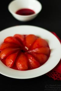 Spiced Pears In White Wine