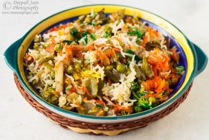 Vegetable Dum Biryani