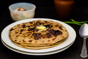 Peas Parantha