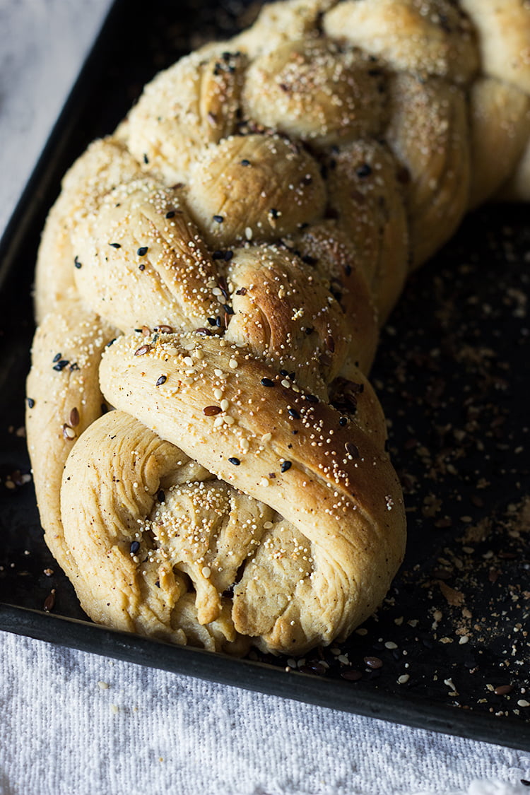 Whole Wheat Challah (Braided Bread)