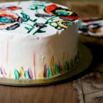 Painted Cake