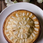 Mawa Cake with Blanched Almonds