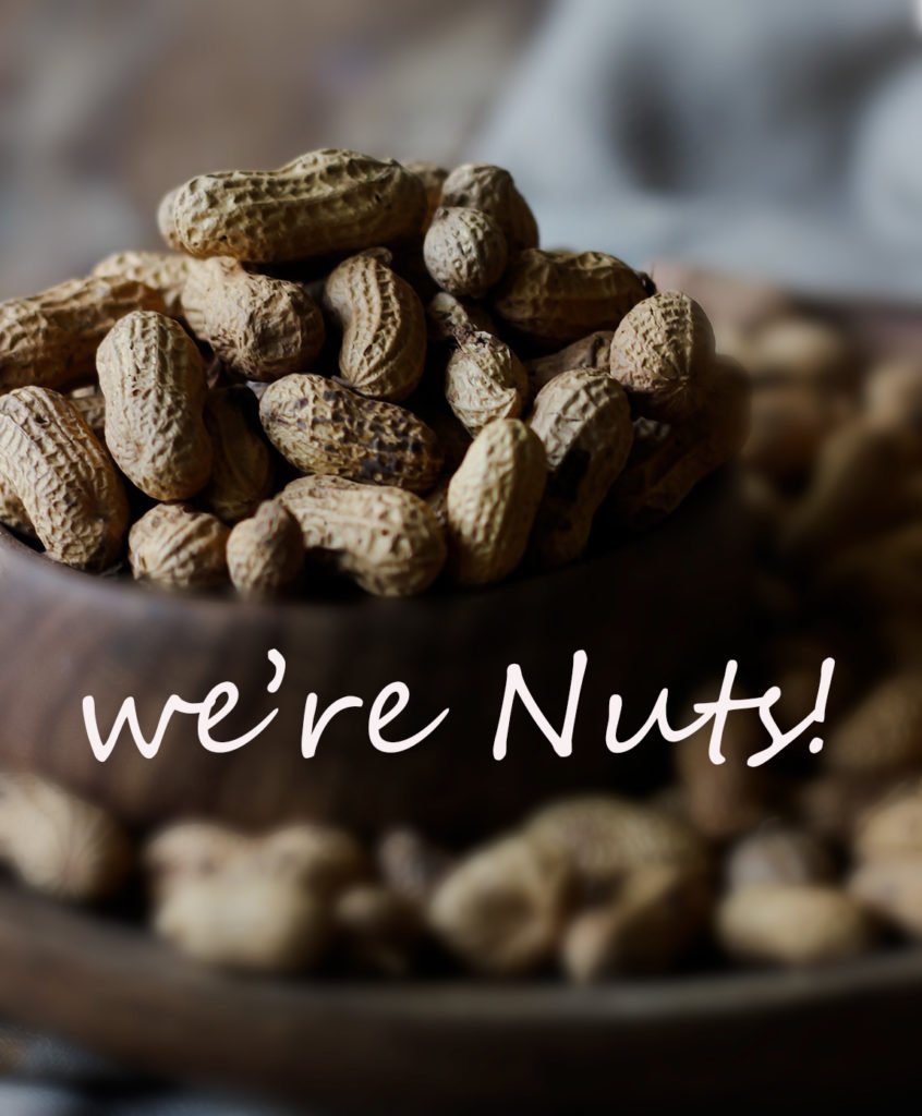 Close-up of a bowl filled with raw peanuts, highlighting their nutritional value