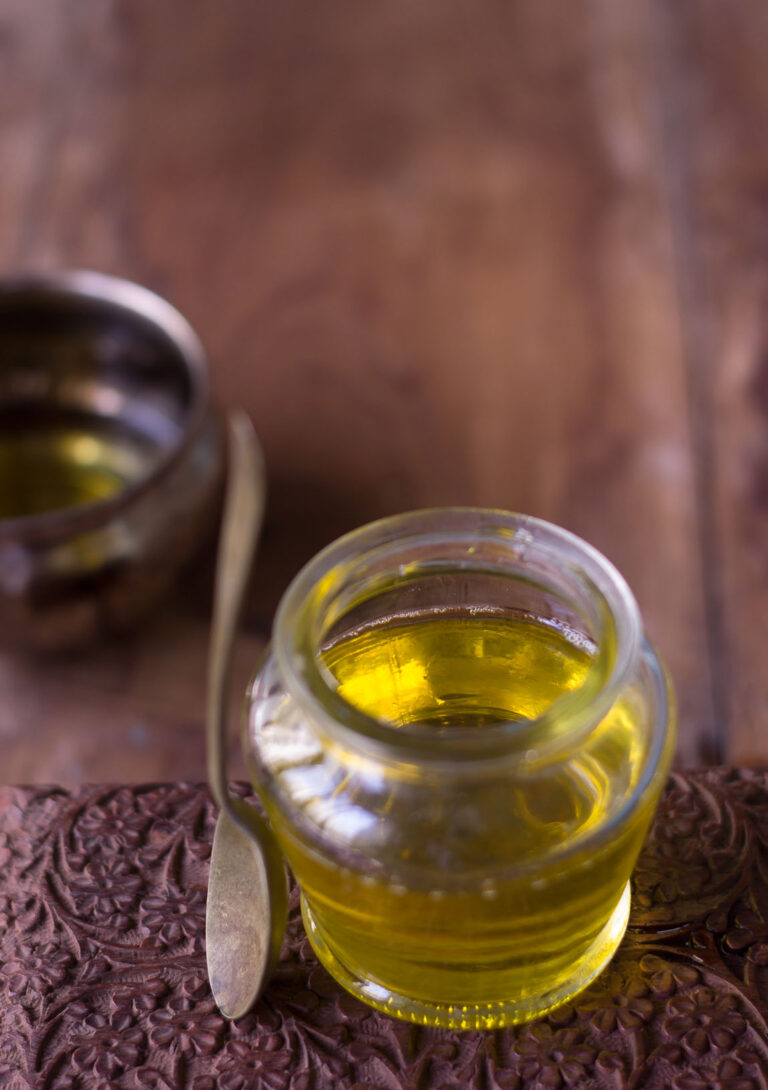 How to make Ghee or Clarified Butter? Lemon in Ginger