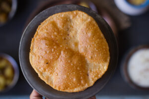 Kachori bedmi poori golden brown