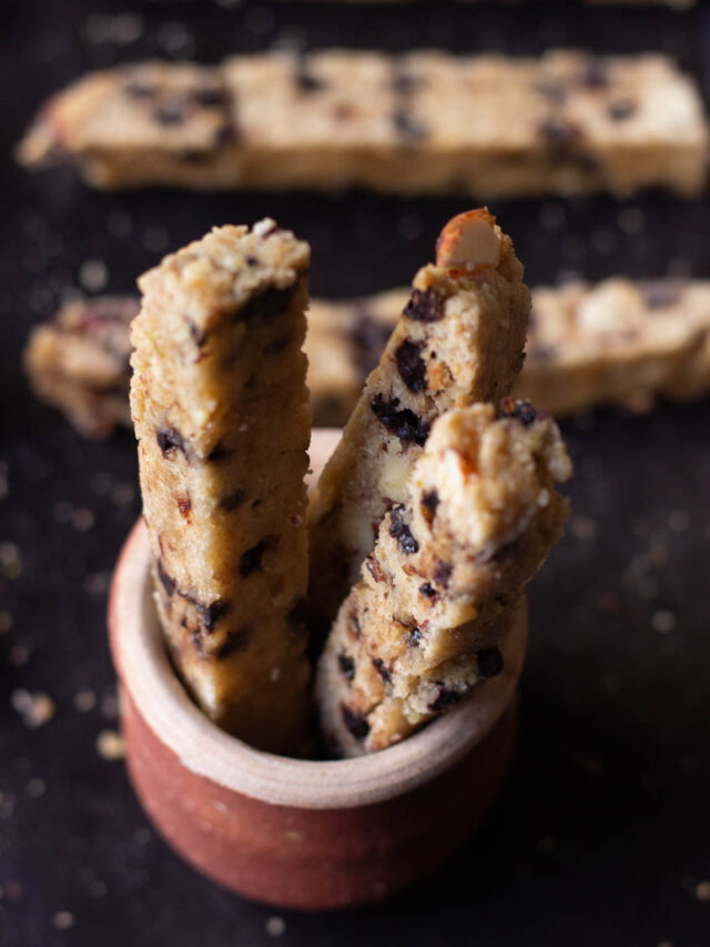 Chocolate Almond Biscotti Recipe