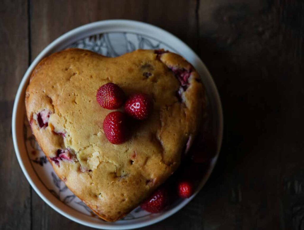 strawberry cake recipe for valentines